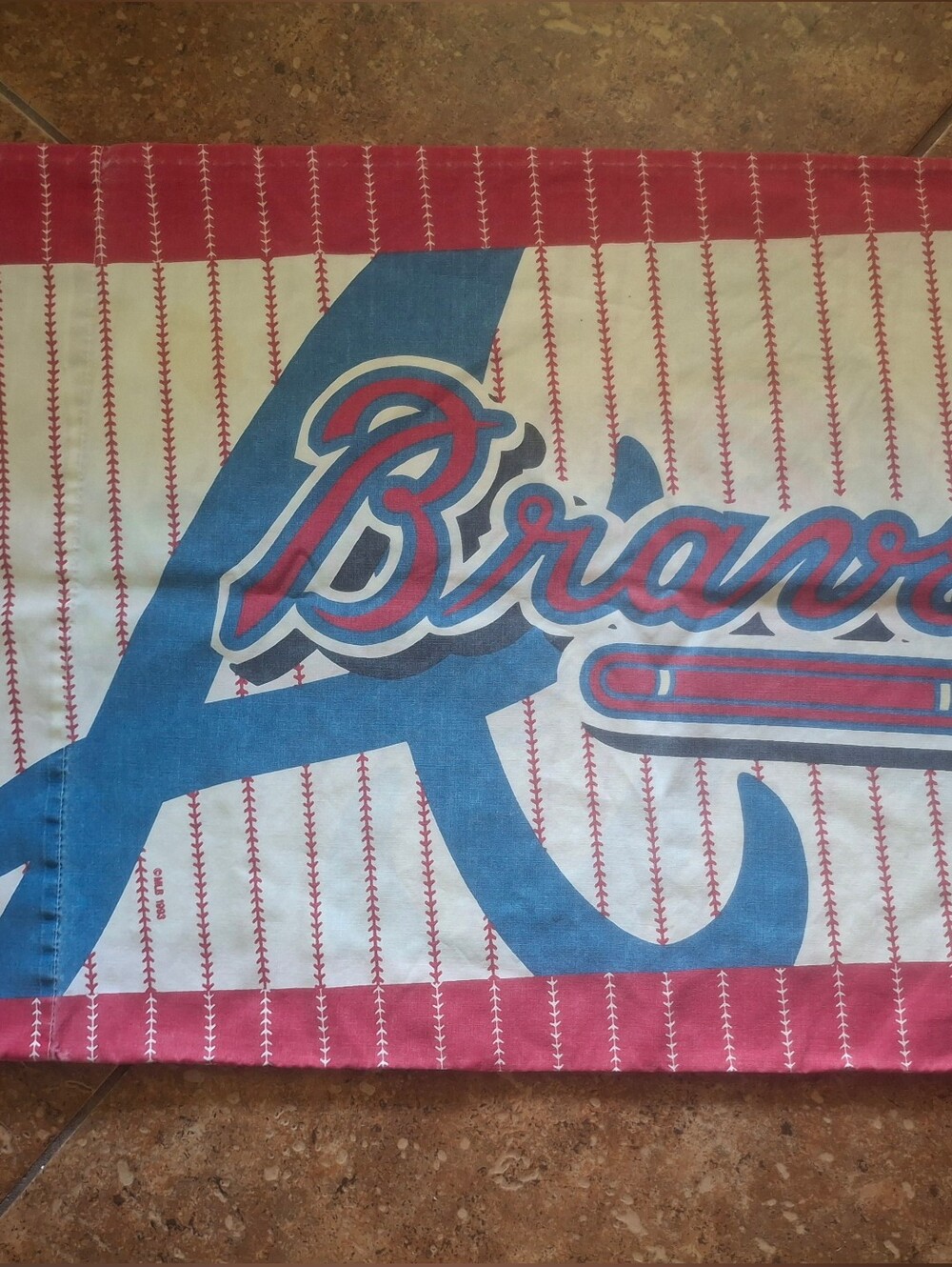 Vintage Atlanta Braves Team Pillowcase (Single)